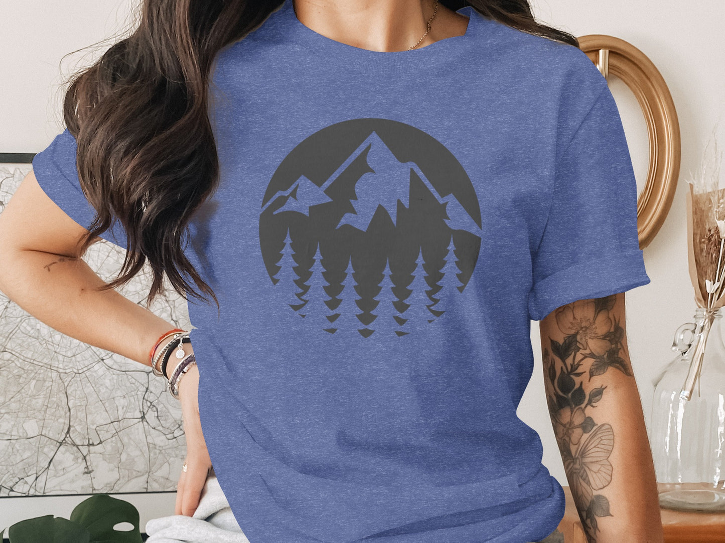 Nature Landscape Adventure Outdoor Graphic Design T-Shirt T-Shirt - Outdoor & Adventure Collection - Mile Marker 16 Gear by Cloud 16 Clothing Co.