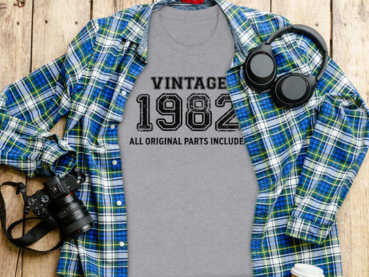Vintage 1982 All Original Parts Included Shirt