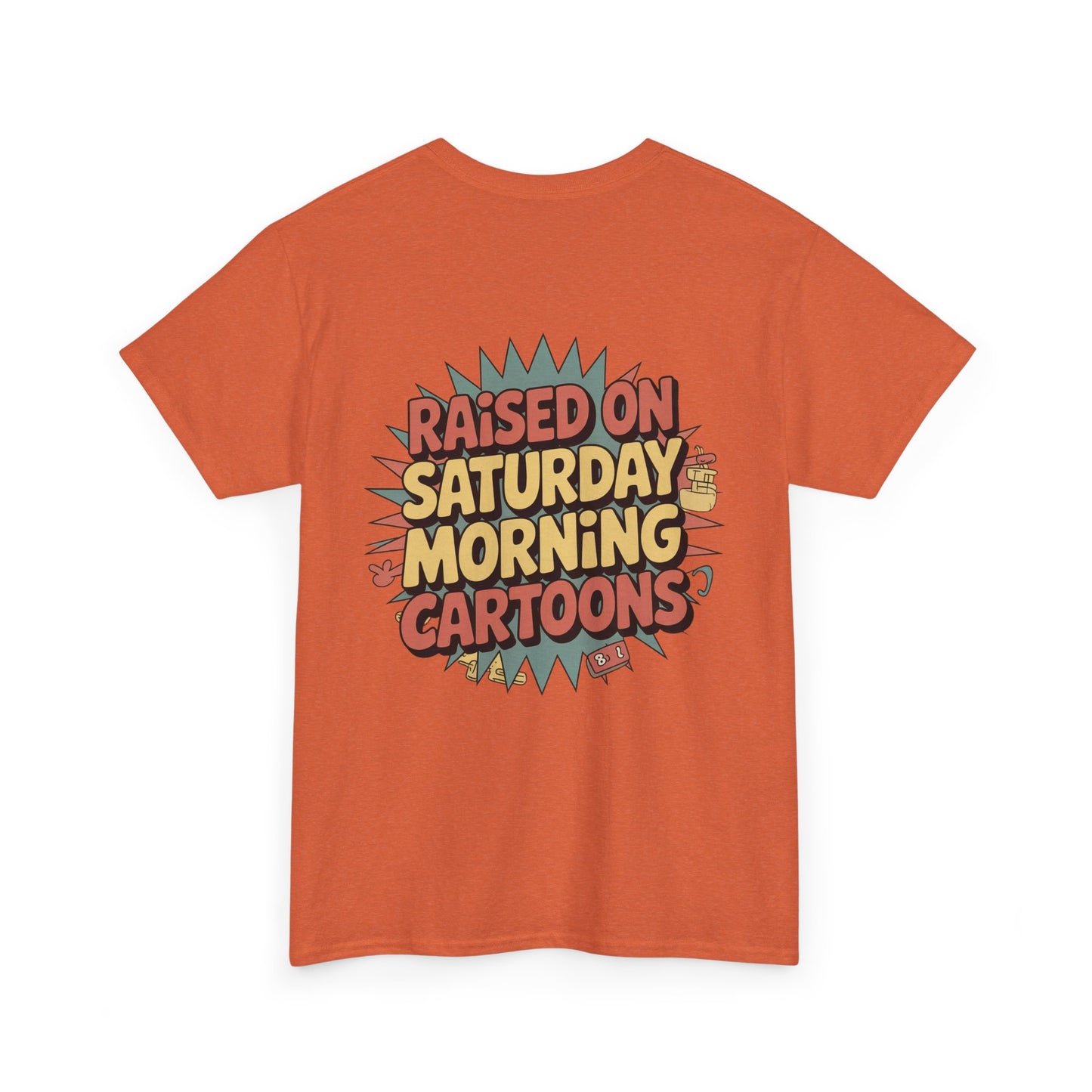 Retro Saturday Morning Cartoon T-Shirt - Nostalgic 90s Unisex Cotton Tee