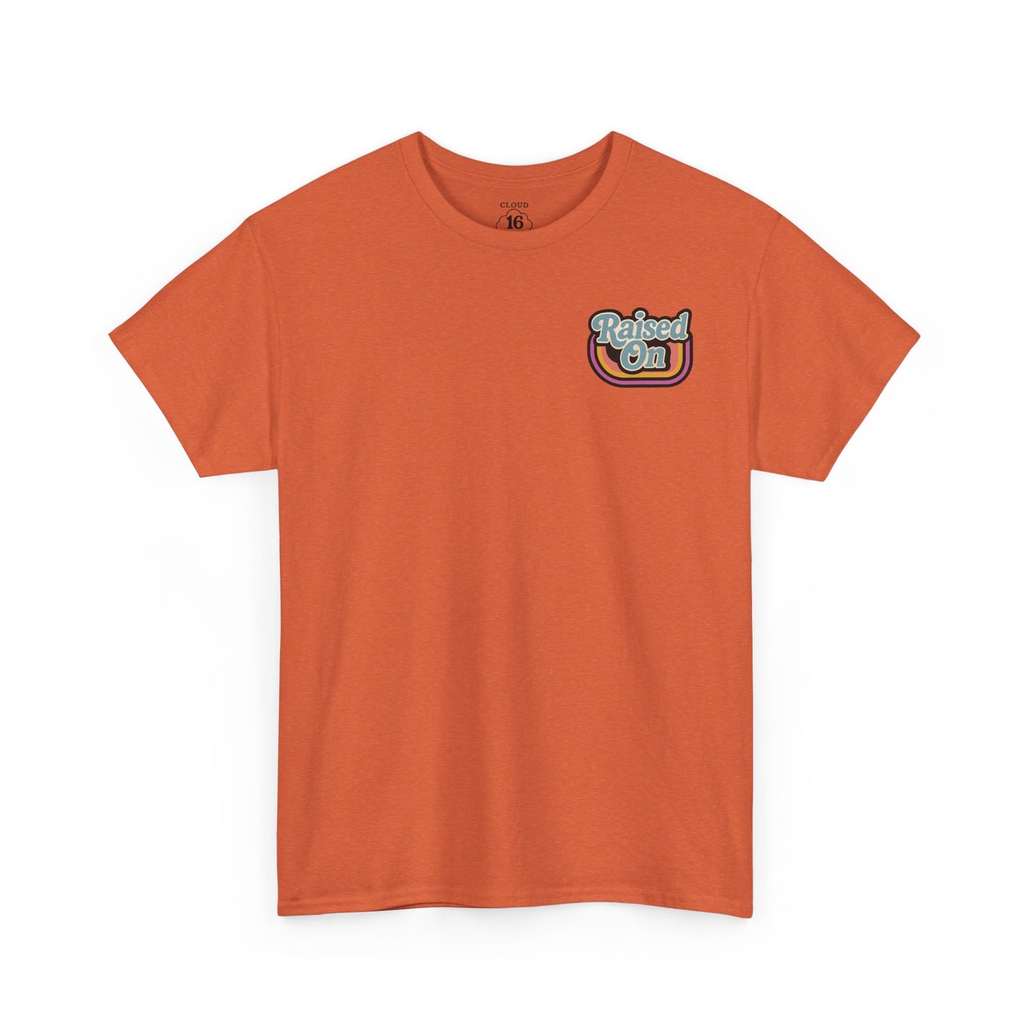 90s Retro Vibes Heavy Cotton T-Shirt - Unisex Nostalgic Tee