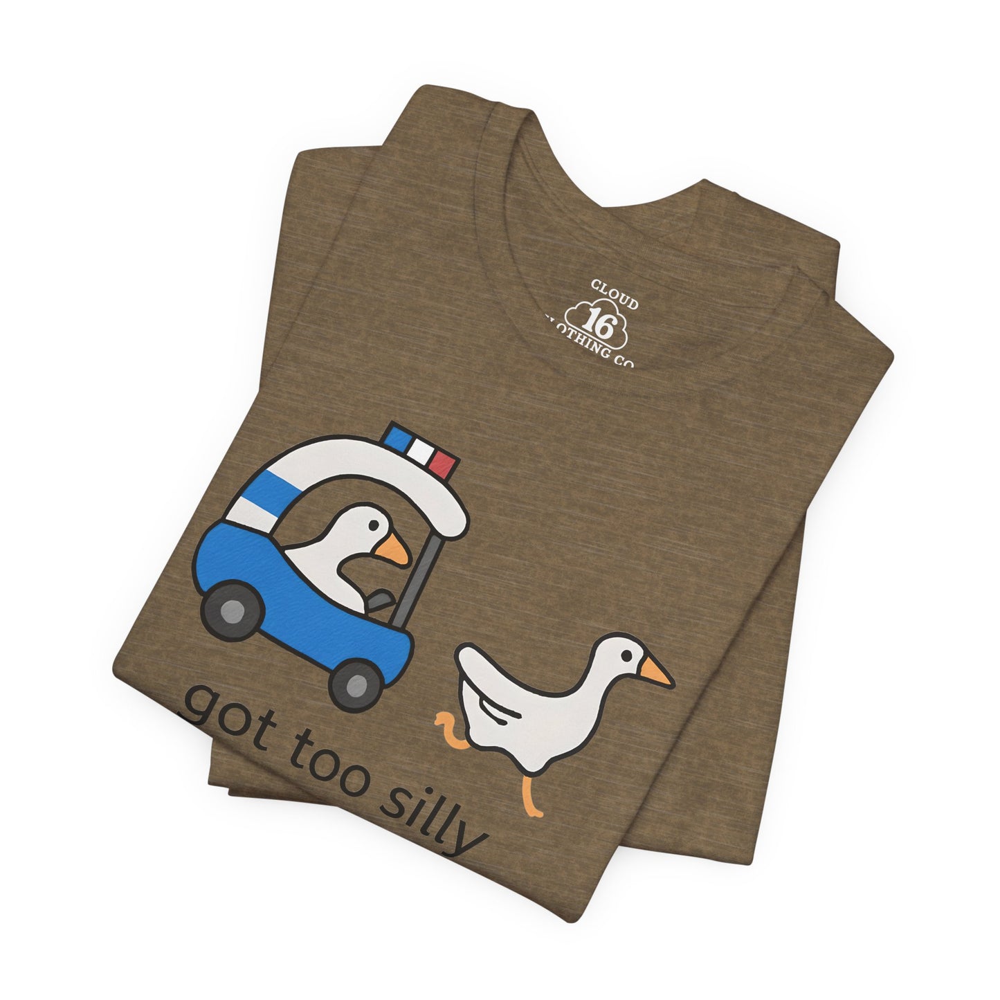 Silly Goose Graphic Tee - Funny Unisex T-Shirt for Animal Lovers
