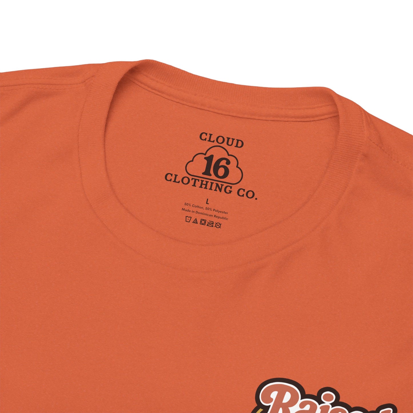 Retro Music Vibe Heavy Cotton Tee - Vintage Radio Shirt for Music Lovers
