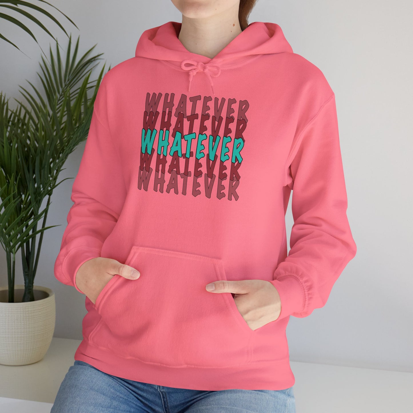 Whatever Unisex Hoodie - Comfortable Casual Sweatshirt for Everyday Wear