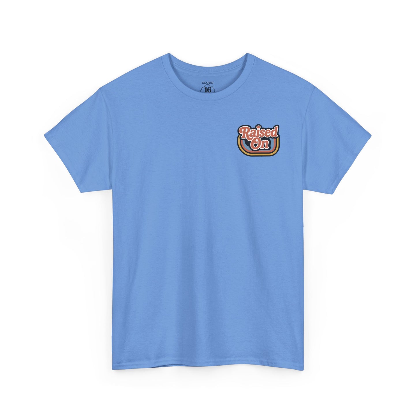 Retro Music Vibe Heavy Cotton Tee - Vintage Radio Shirt for Music Lovers