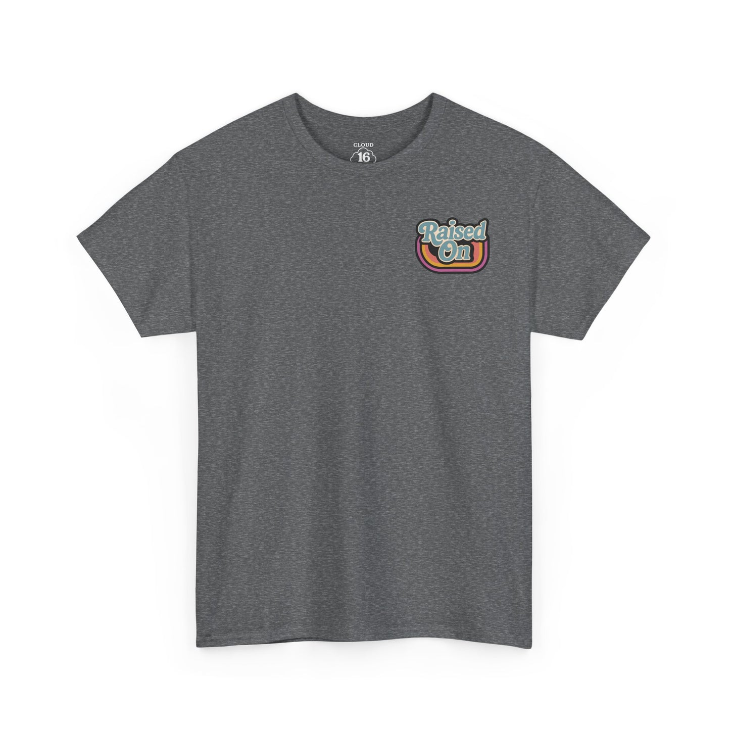 90s Retro Vibes Heavy Cotton T-Shirt - Unisex Nostalgic Tee