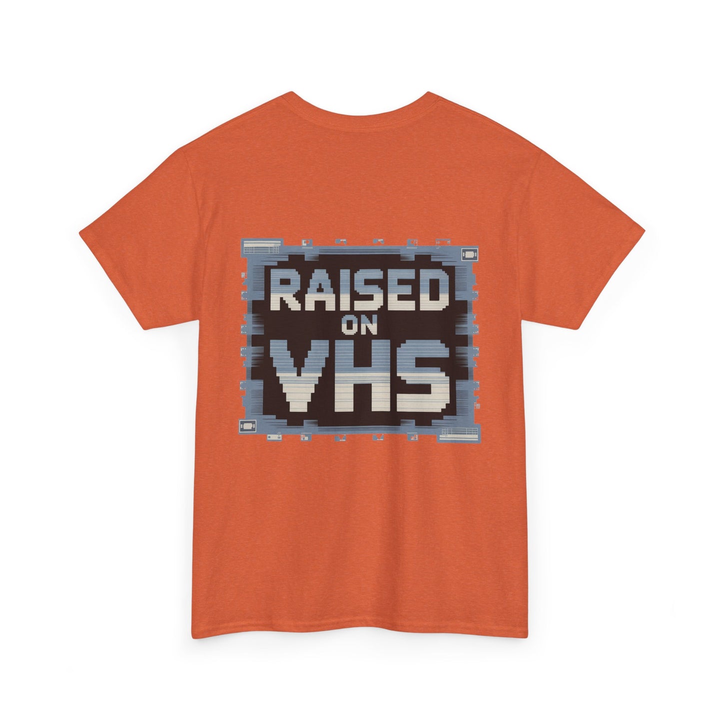 Raised on VHS Retro T-Shirt - Vintage 80s 90s Nostalgia Tee for Movie Lovers