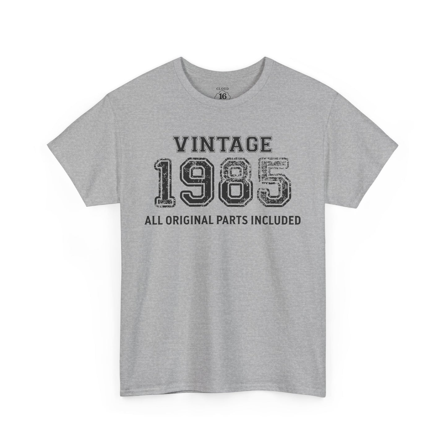 Vintage 1985 Retro T-Shirt - Premium Unisex Cotton Tee