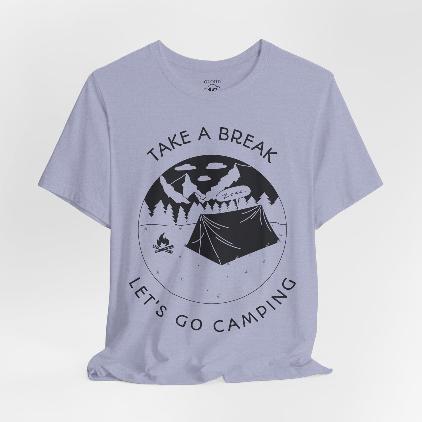 Relaxing Camping T-Shirt - Adventure Outdoor Apparel for Nature Lovers