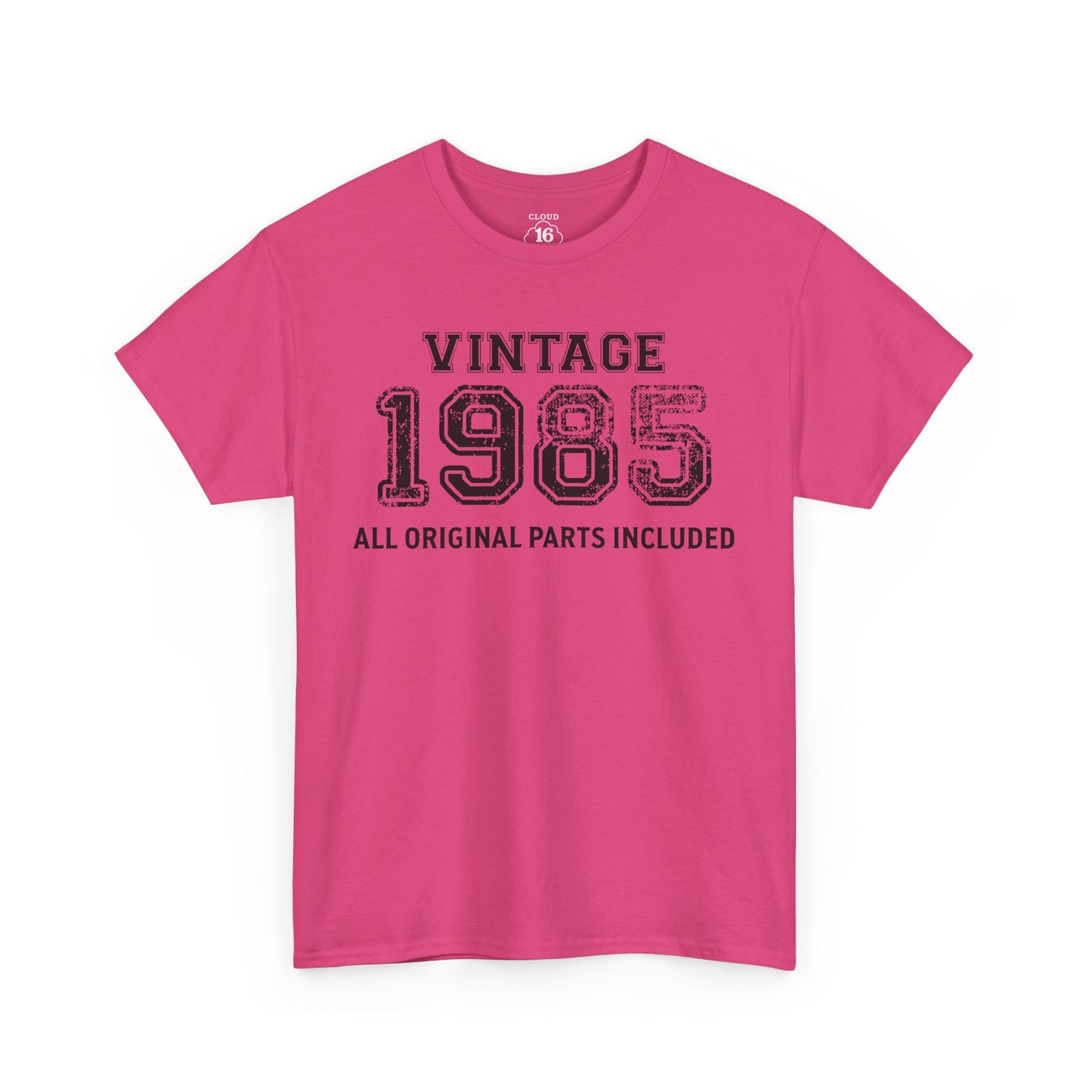 Vintage 1985 Retro T-Shirt - Premium Unisex Cotton Tee