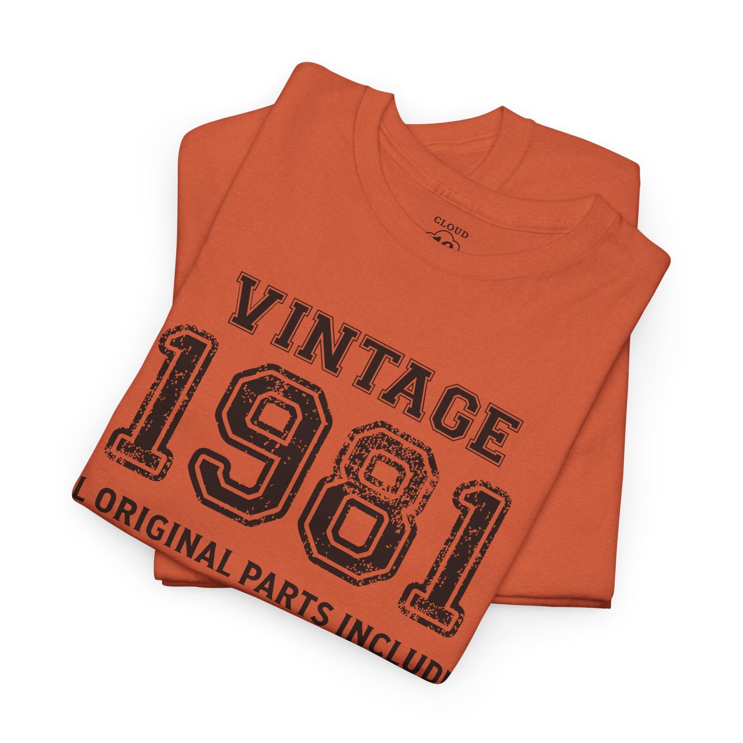 Vintage 1981 Retro T-Shirt - Premium Unisex Cotton Tee