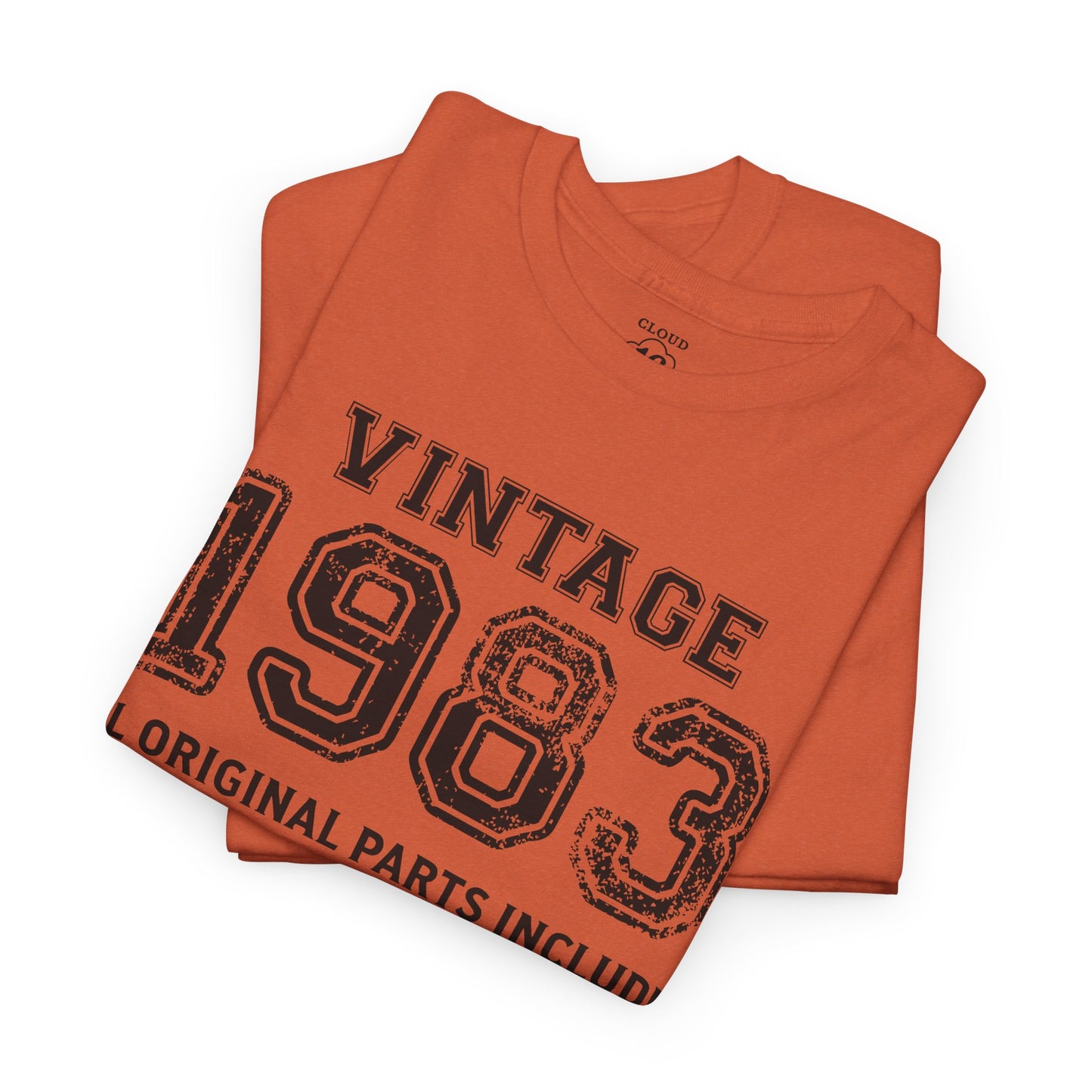 Vintage 1983 Retro T-Shirt - Premium Unisex Cotton Tee