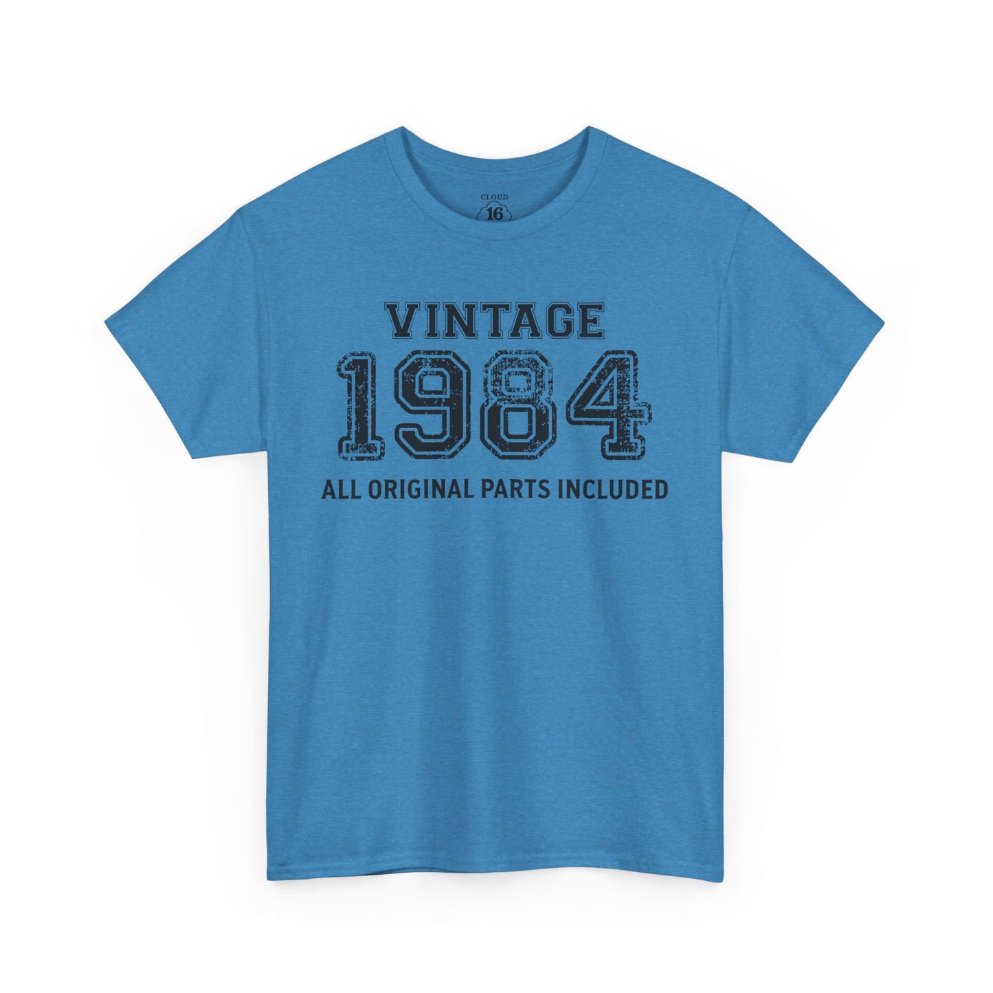 Vintage 1984 Retro T-Shirt - Premium Unisex Cotton Tee