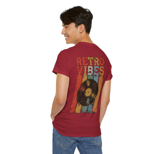 Vintage Vinyl Records T-Shirt - Retro Music Lover Tee