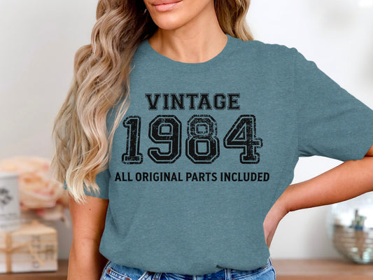 Vintage 1984 All Original Parts Included Shirt