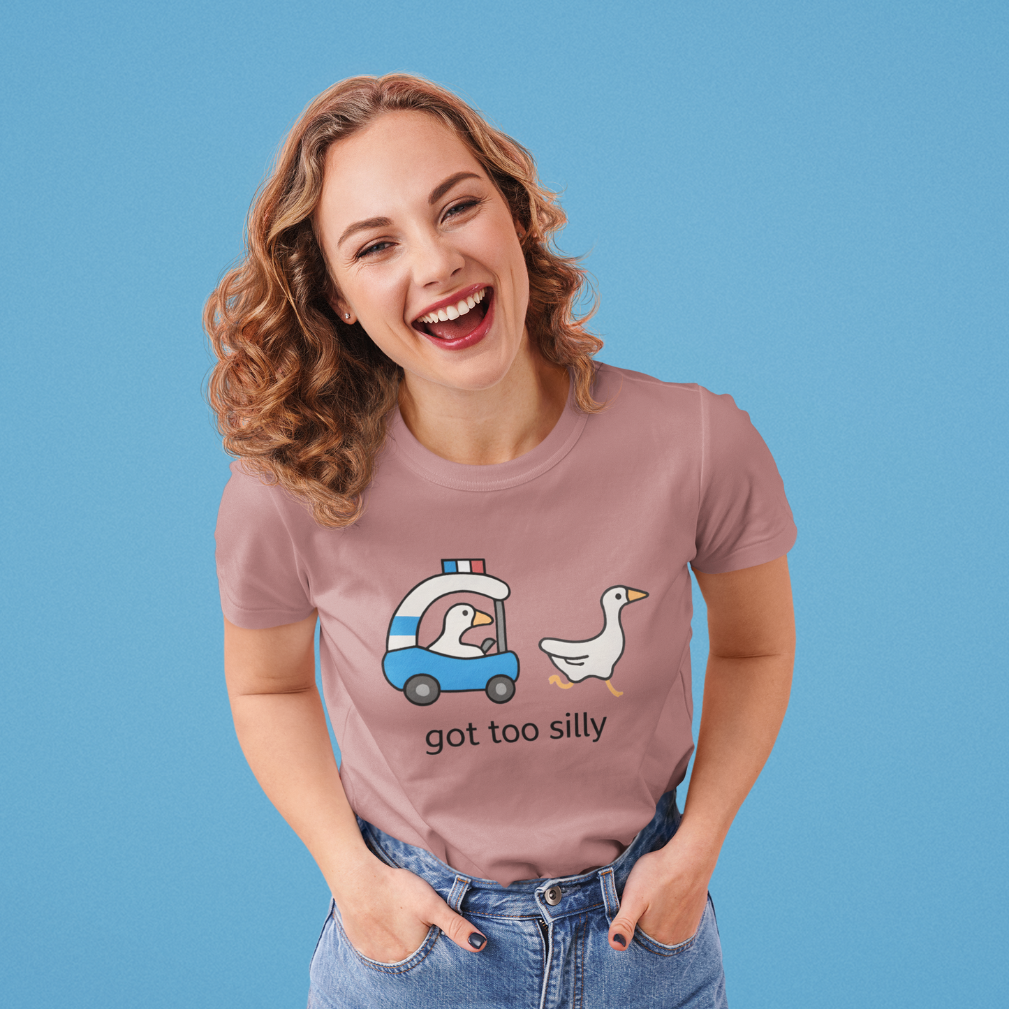 Silly Goose Graphic Tee - Funny Unisex T-Shirt for Animal Lovers