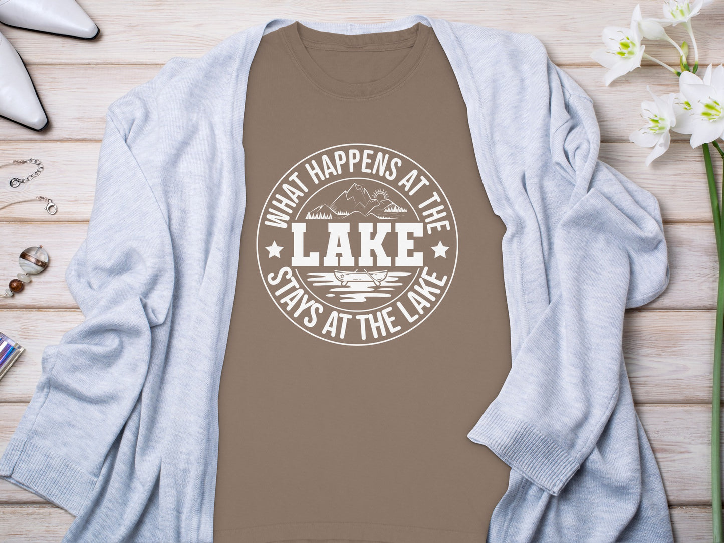 What Happens At The Lake Stays At The Lake shirt