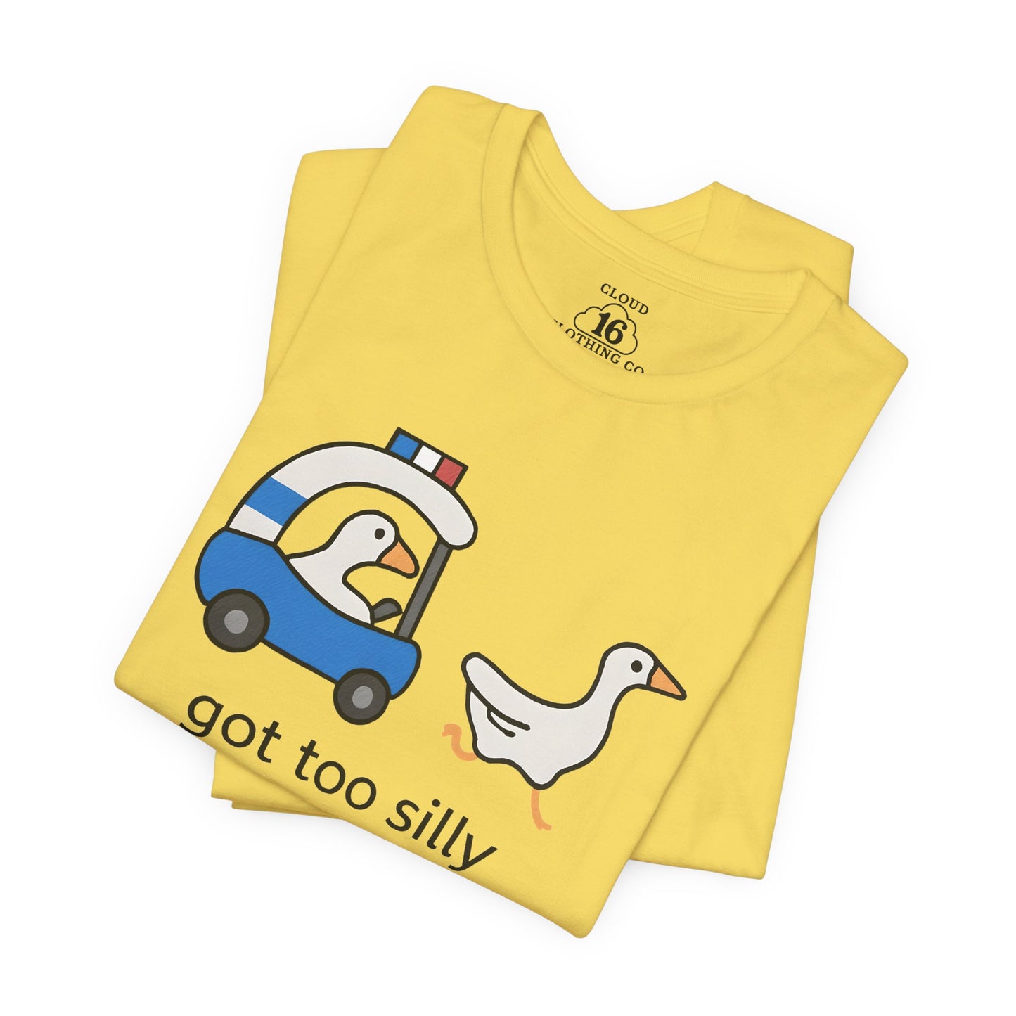 Silly Goose Graphic Tee - Funny Unisex T-Shirt for Animal Lovers