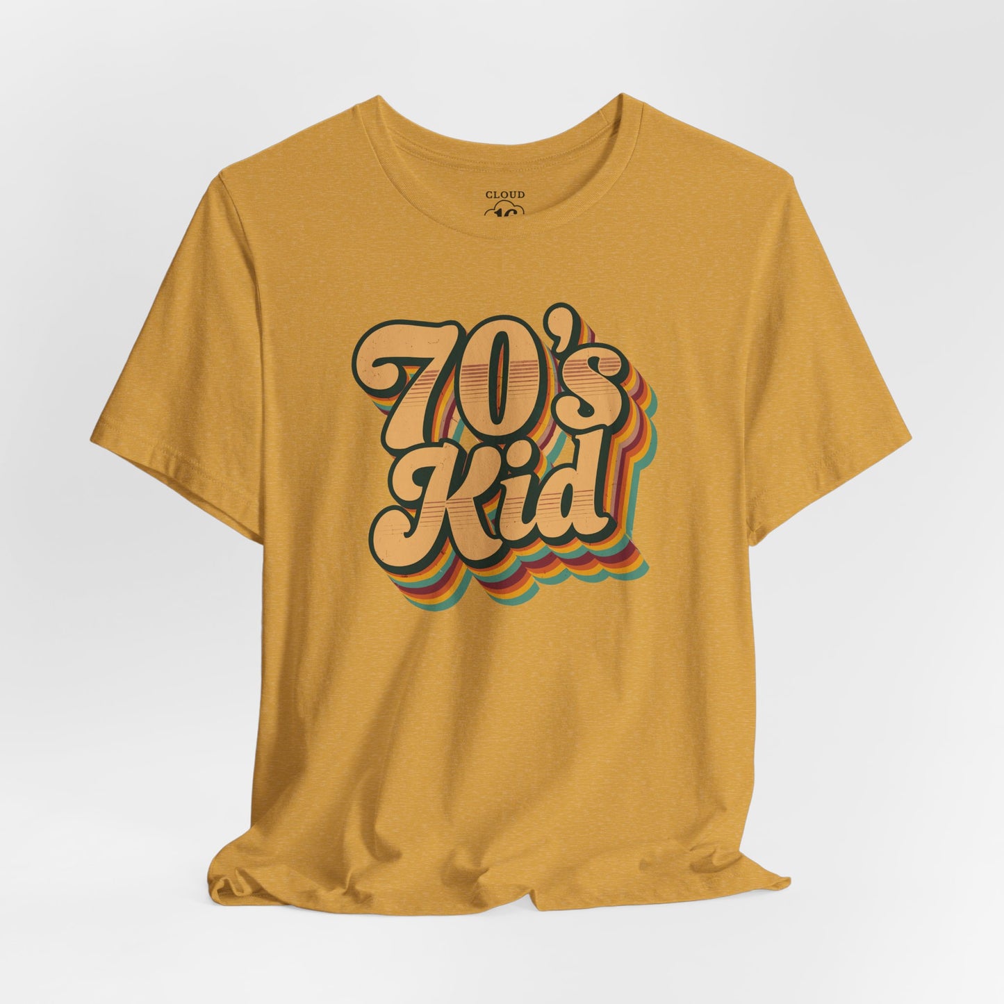 Retro 70s Kid T-Shirt - Vintage Unisex Tee for Nostalgia Lovers