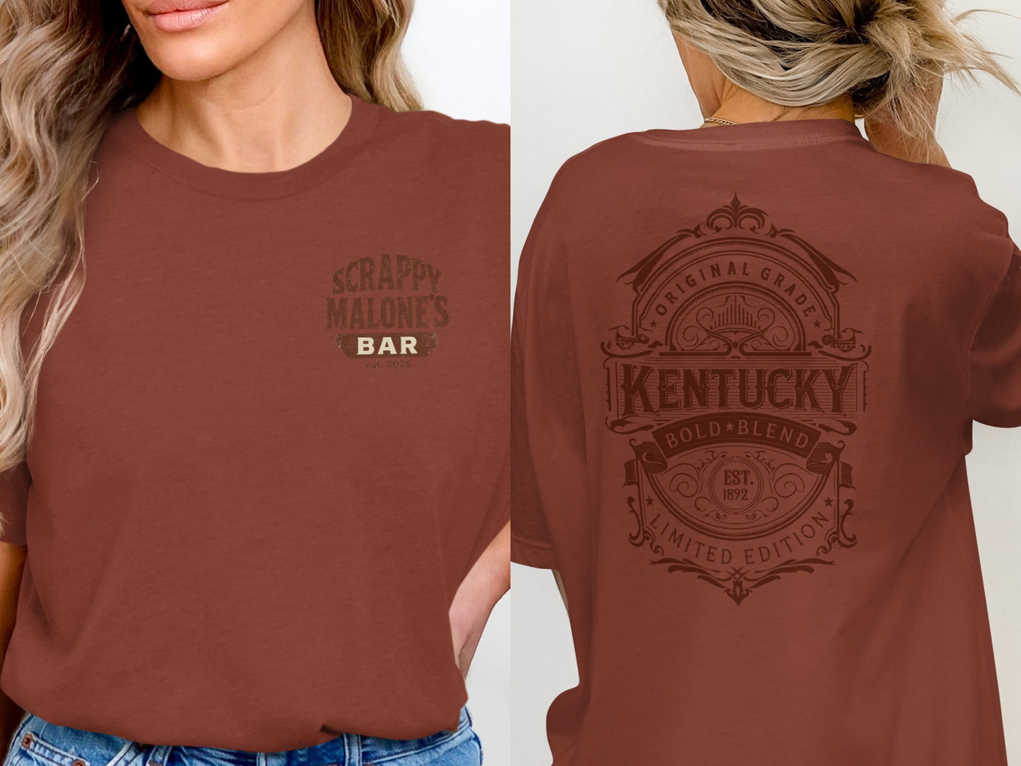 Kentucky Bold Blend Original Grade Limited Edition T-Shirt T-shirt - Scrappy Malone's Bar 100-Proof Humor - Cloud 16 Clothing Co.