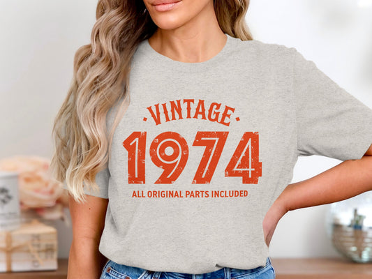 Vintage 1974 All Original Parts Included T-shirt