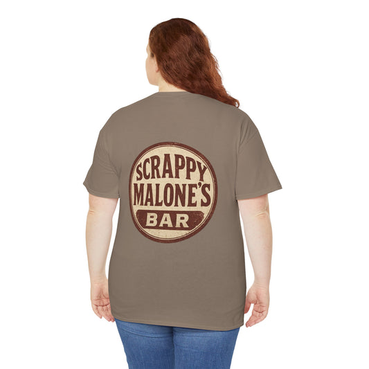 Scrappy Malone's Vintage Bar T-Shirt - Unisex Graphic Tee