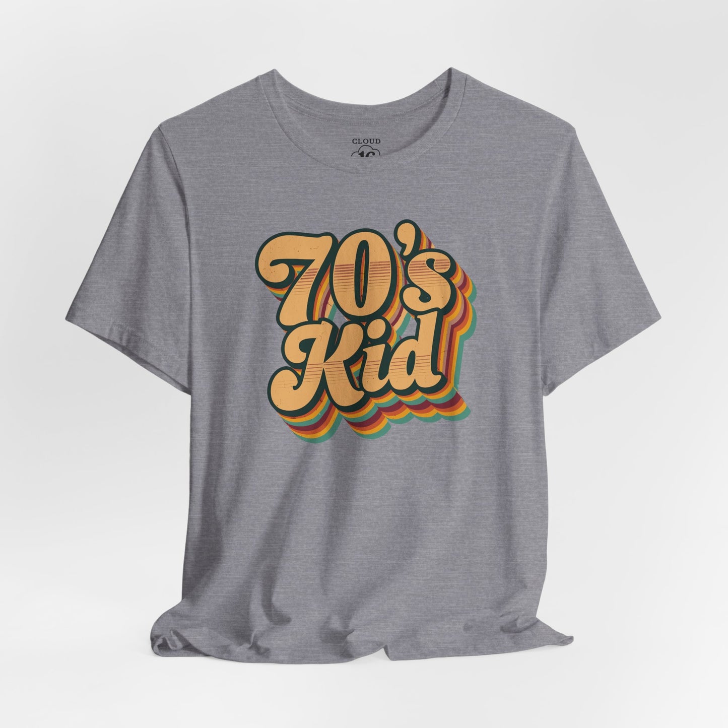 Retro 70s Kid T-Shirt - Vintage Unisex Tee for Nostalgia Lovers