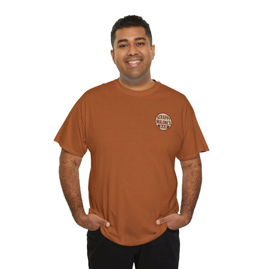 Scrappy Malone's Bar Bourbon Tasting T-Shirt - Premium Cotton Whiskey Lover Tee