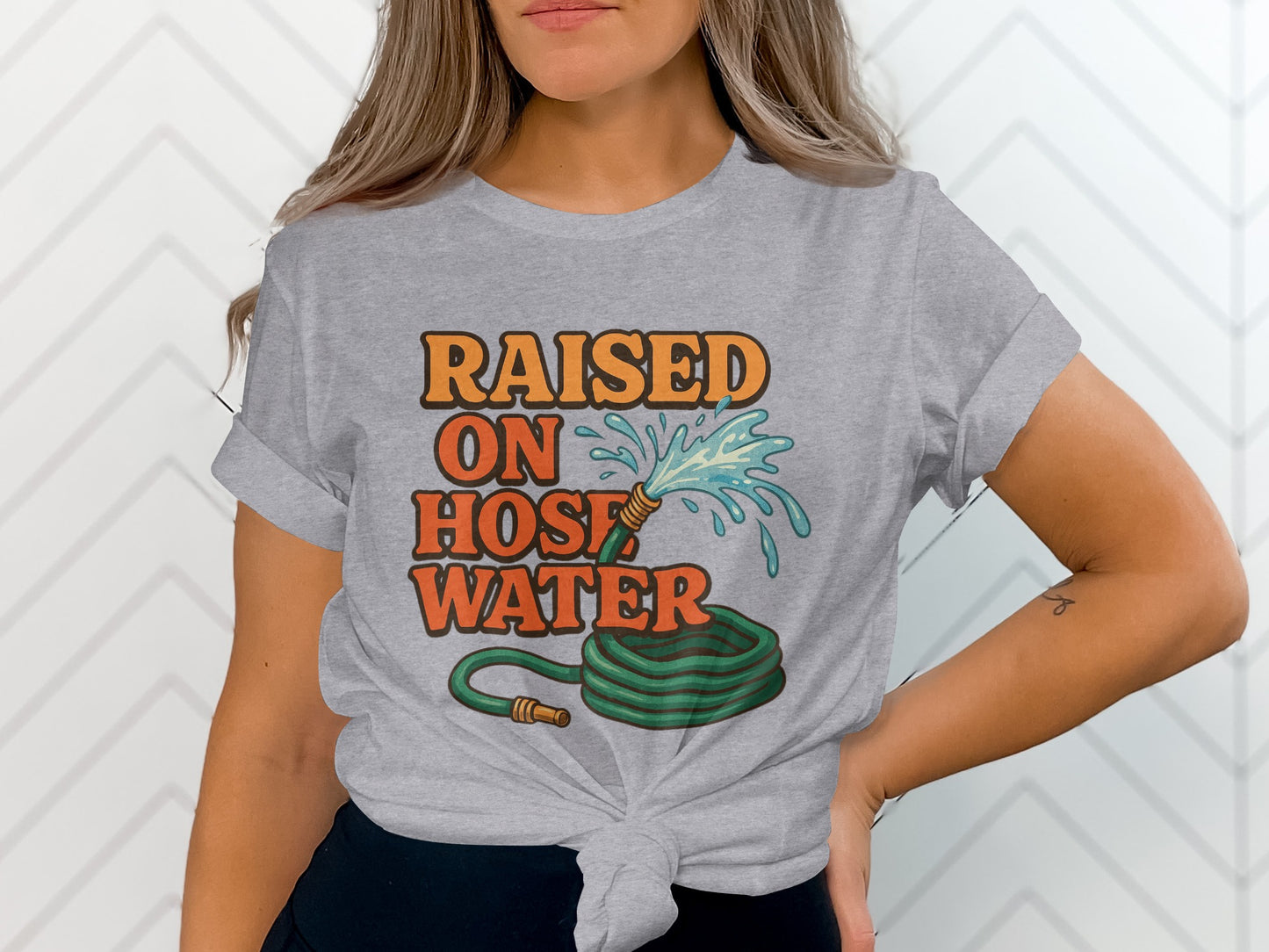 Raised On Hose Water Graphic Unisex T-Shirt