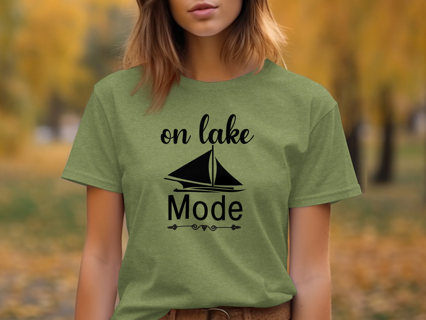 On Lake Mode Boat Vacation Summer Holiday Trip T-Shirt T-Shirt - Outdoor & Adventure Collection - Mile Marker 16 Gear by Cloud 16 Clothing Co.