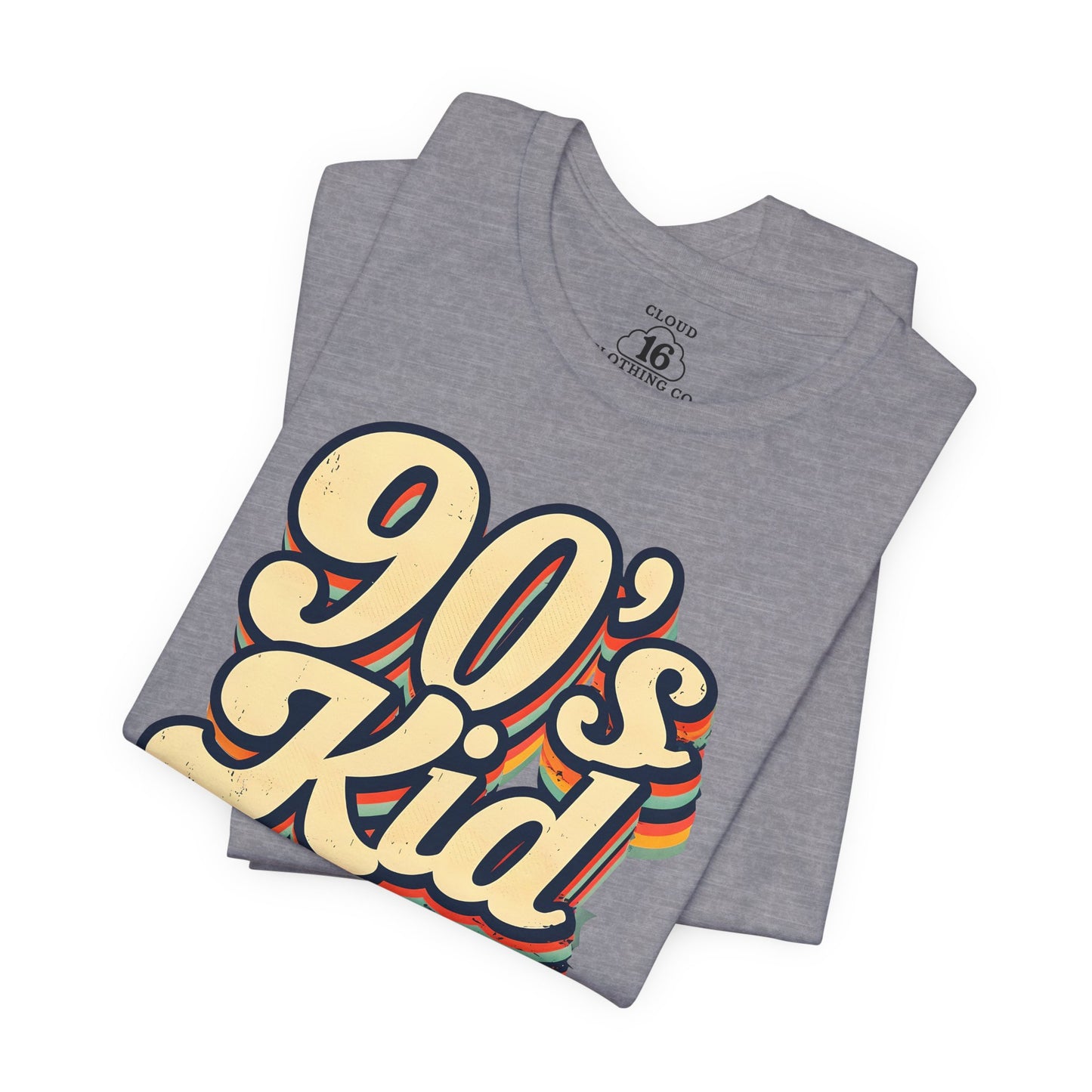90s Kid Unisex T-Shirt - Vintage Retro Throwback Tee