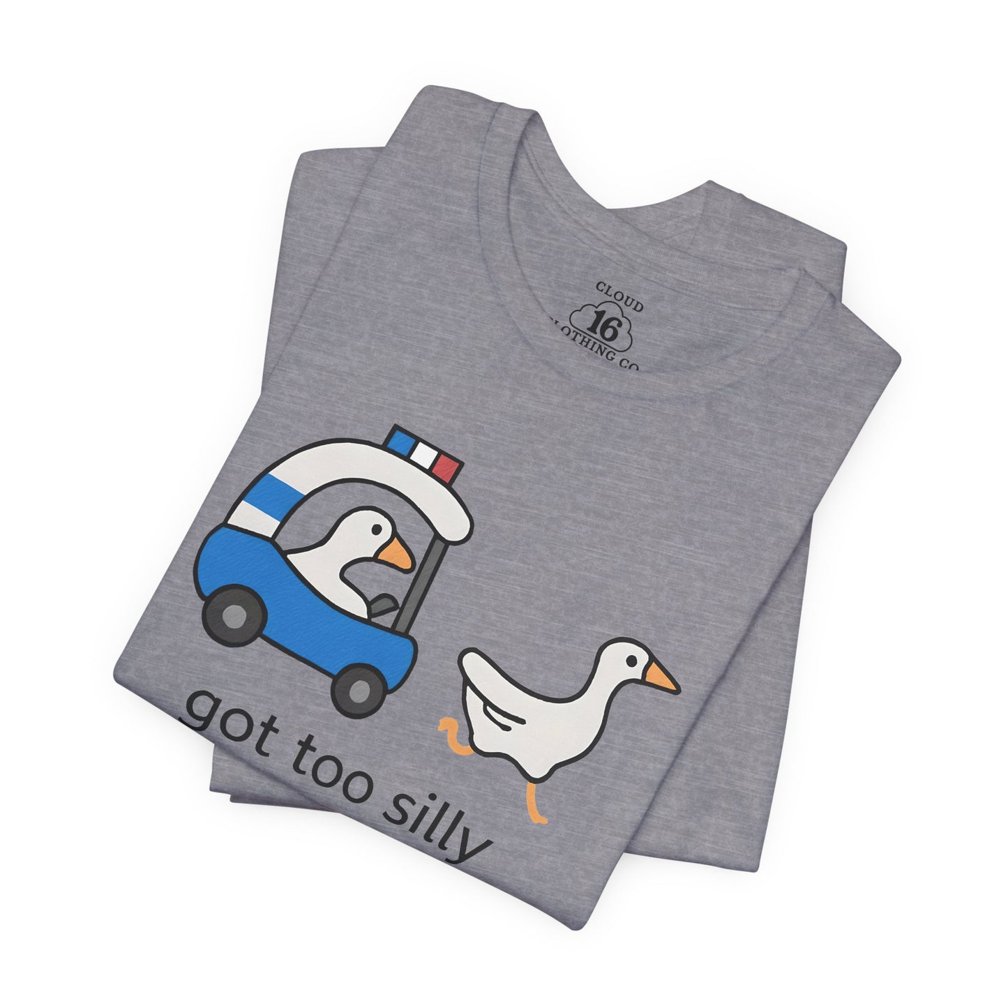 Silly Goose Graphic Tee - Funny Unisex T-Shirt for Animal Lovers