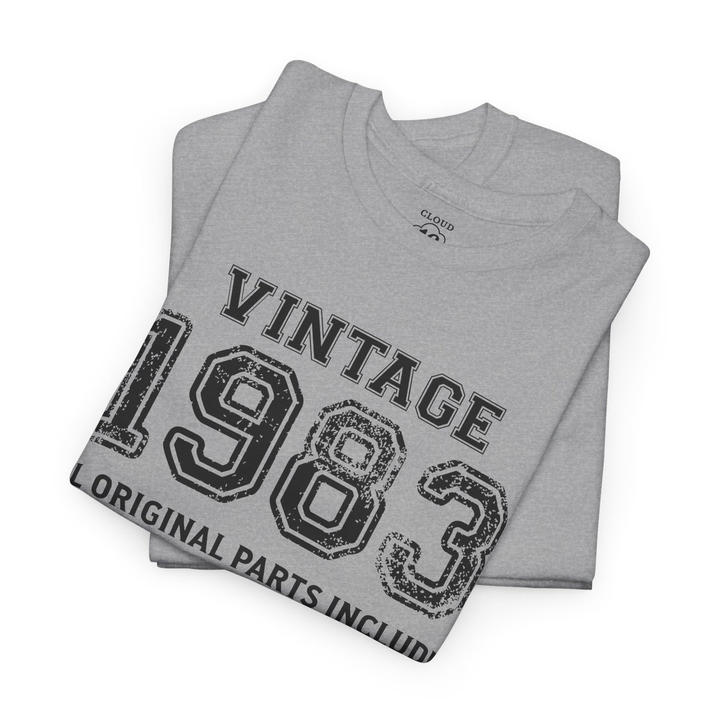 Vintage 1983 Retro T-Shirt - Premium Unisex Cotton Tee