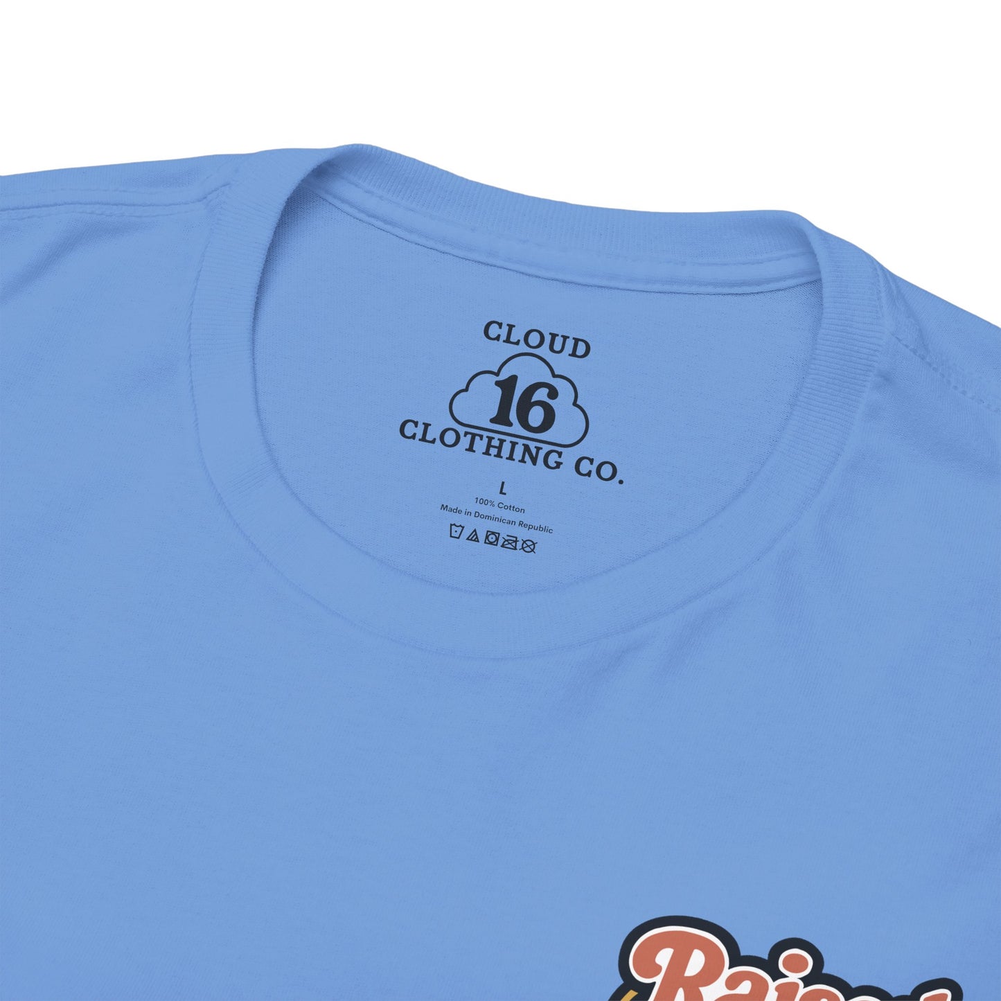 Retro Music Vibe Heavy Cotton Tee - Vintage Radio Shirt for Music Lovers
