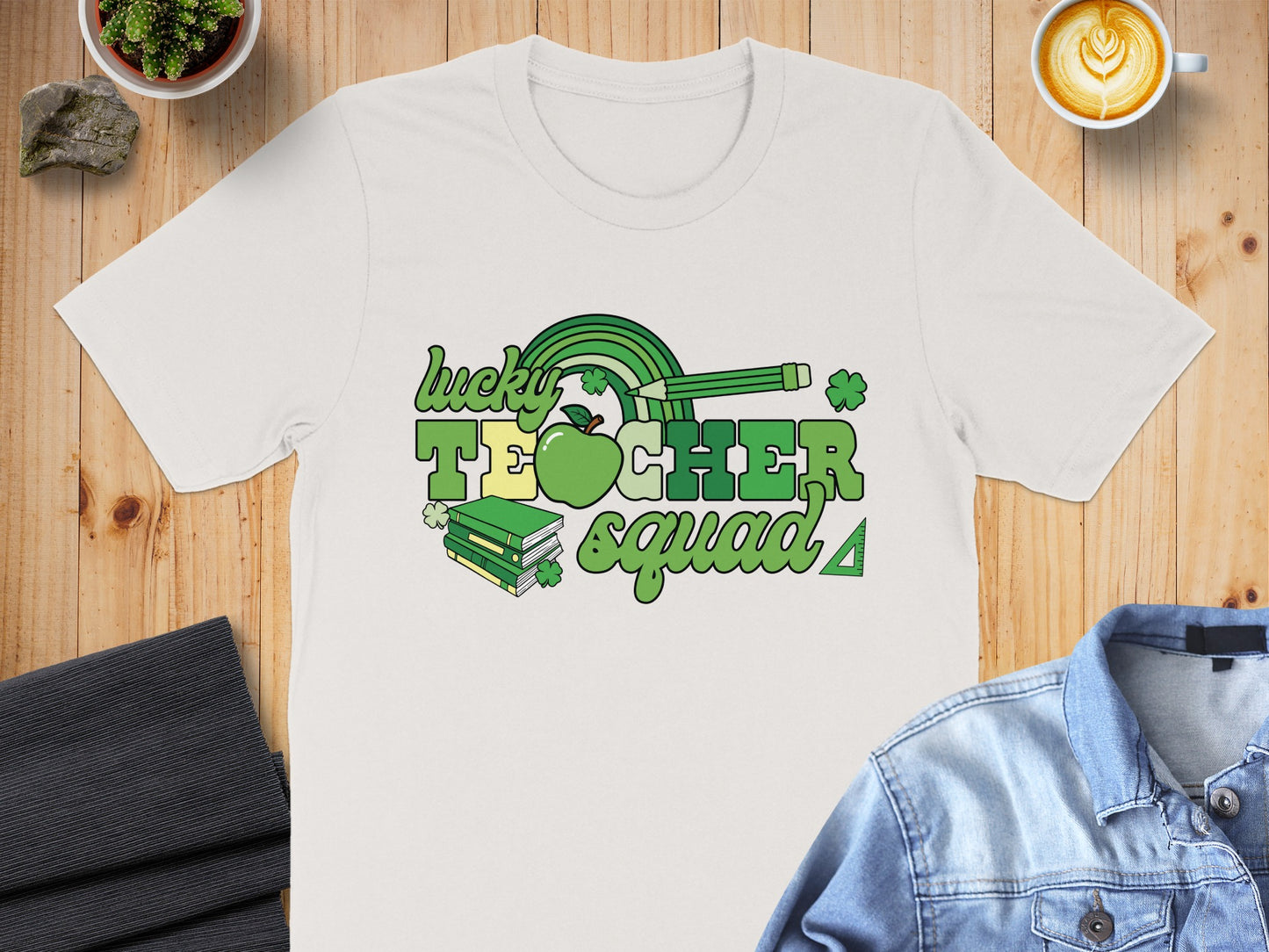 Lucky Teacher Squad T-shirt for St. Patrick's Day