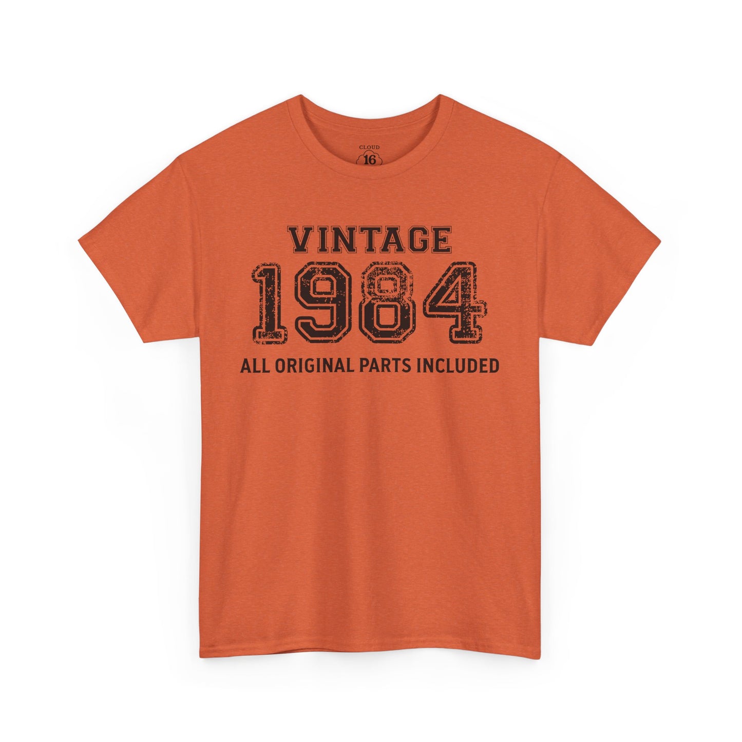 Vintage 1984 Retro T-Shirt - Premium Unisex Cotton Tee
