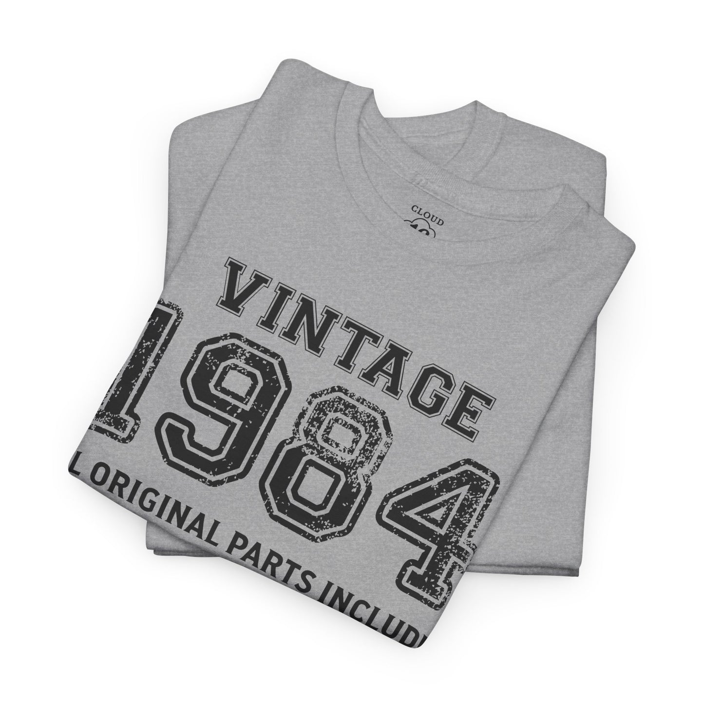 Vintage 1984 Retro T-Shirt - Premium Unisex Cotton Tee