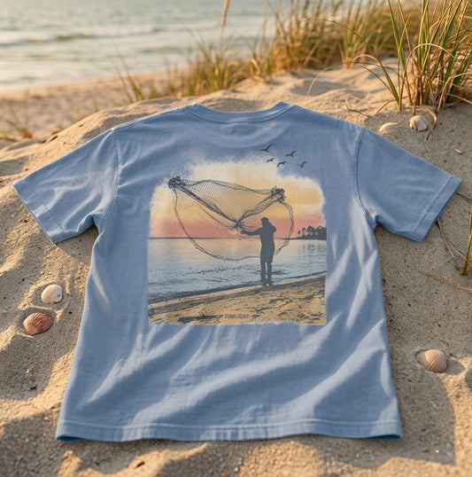 Puka Luna - Golden Hour Net Caster Graphic Tee