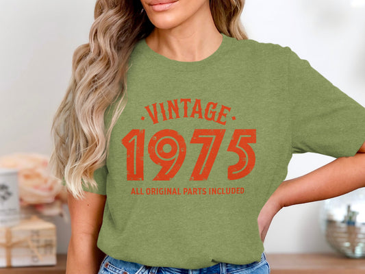 Vintage 1975 All Original Parts Included T-Shirt