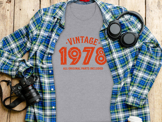 Vintage 1978 All Original Parts Included T-shirt