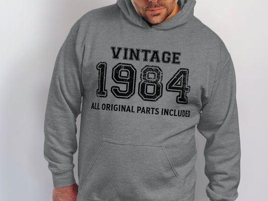 Vintage 1984 All Original Parts Included Hoodie