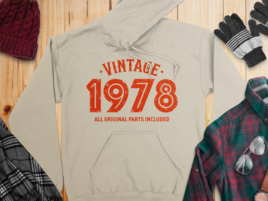 Vintage 1978 All Original Parts Included Hoodie