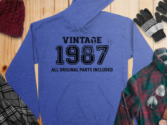 Vintage 1987 All Original Parts Included Hoodie