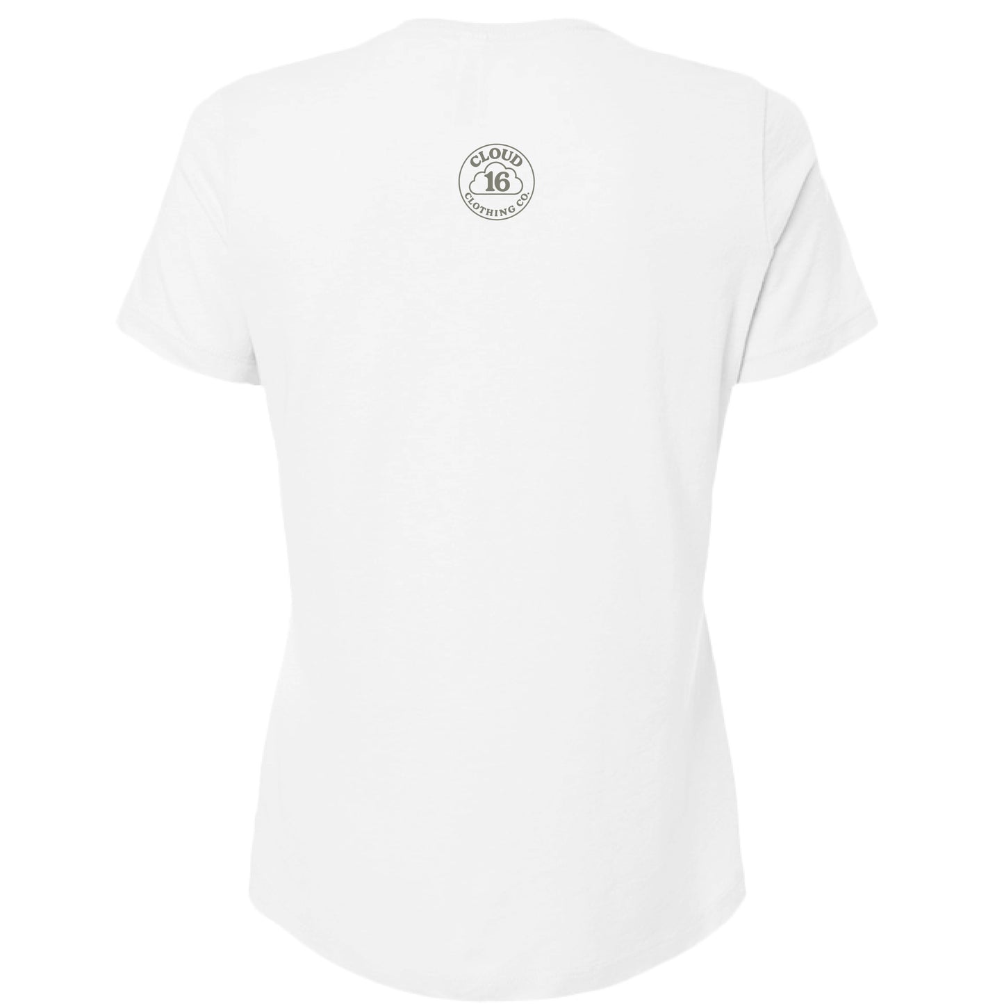 SOLID WHT BLEND - BACK