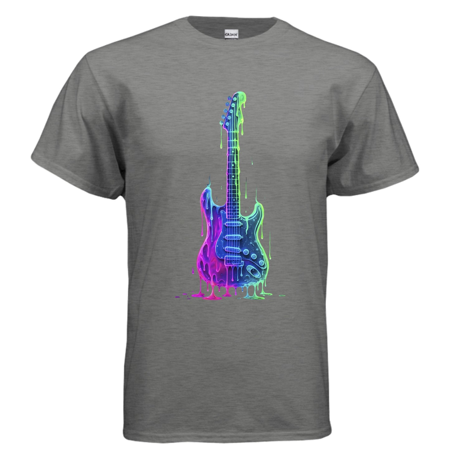 GRAPHITE HEATHER Front Print Only - FRONT