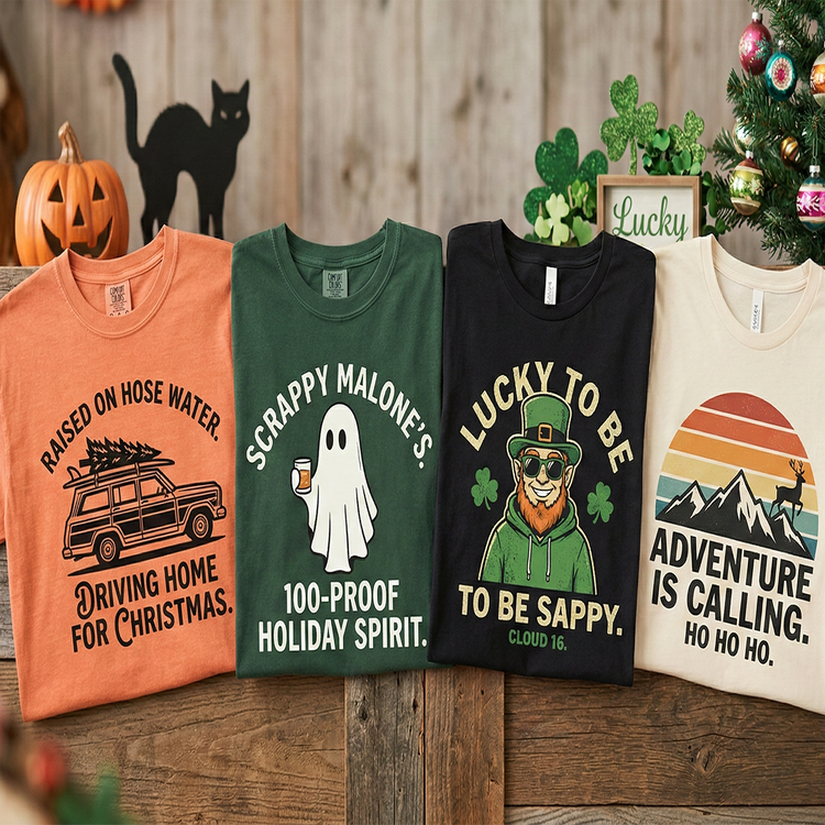 Holiday Graphic Tees & Seasonal Apparel | Cloud 16 Clothing