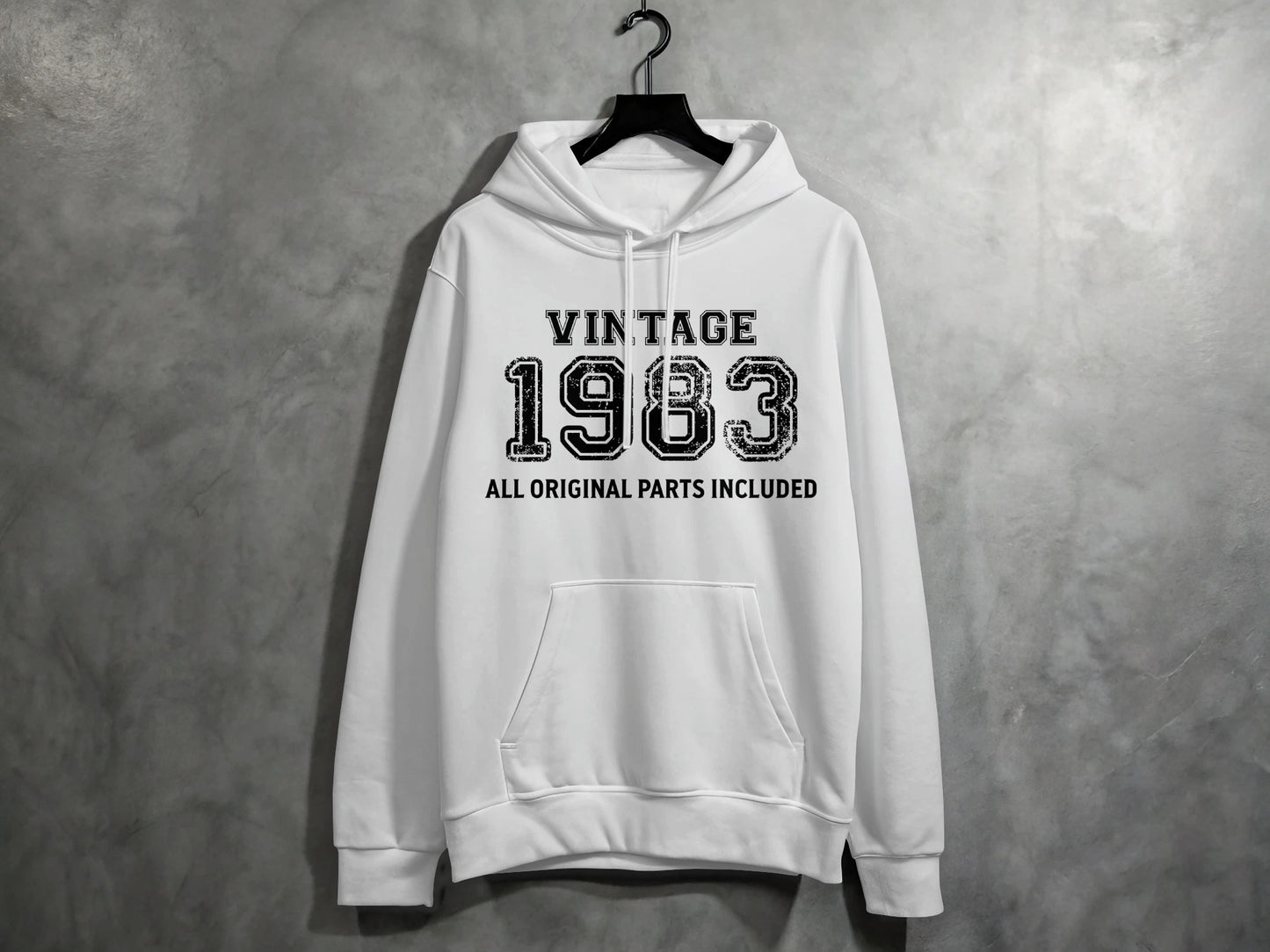VINTAGE 1983 All Original Parts Included hoodie
