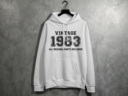 VINTAGE 1983 All Original Parts Included hoodie