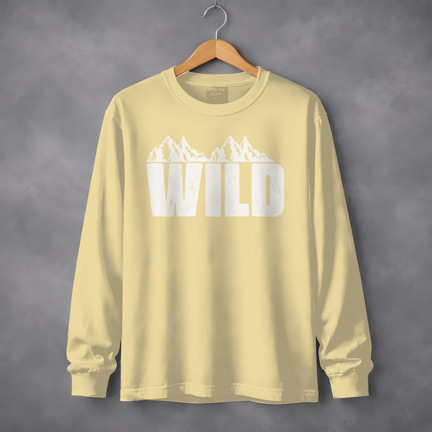 Wild Mountain Graphic Long Sleeve Shirt Product