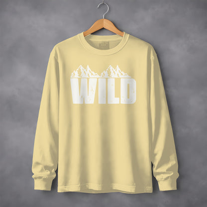 Wild Mountain Graphic Long Sleeve Shirt Product
