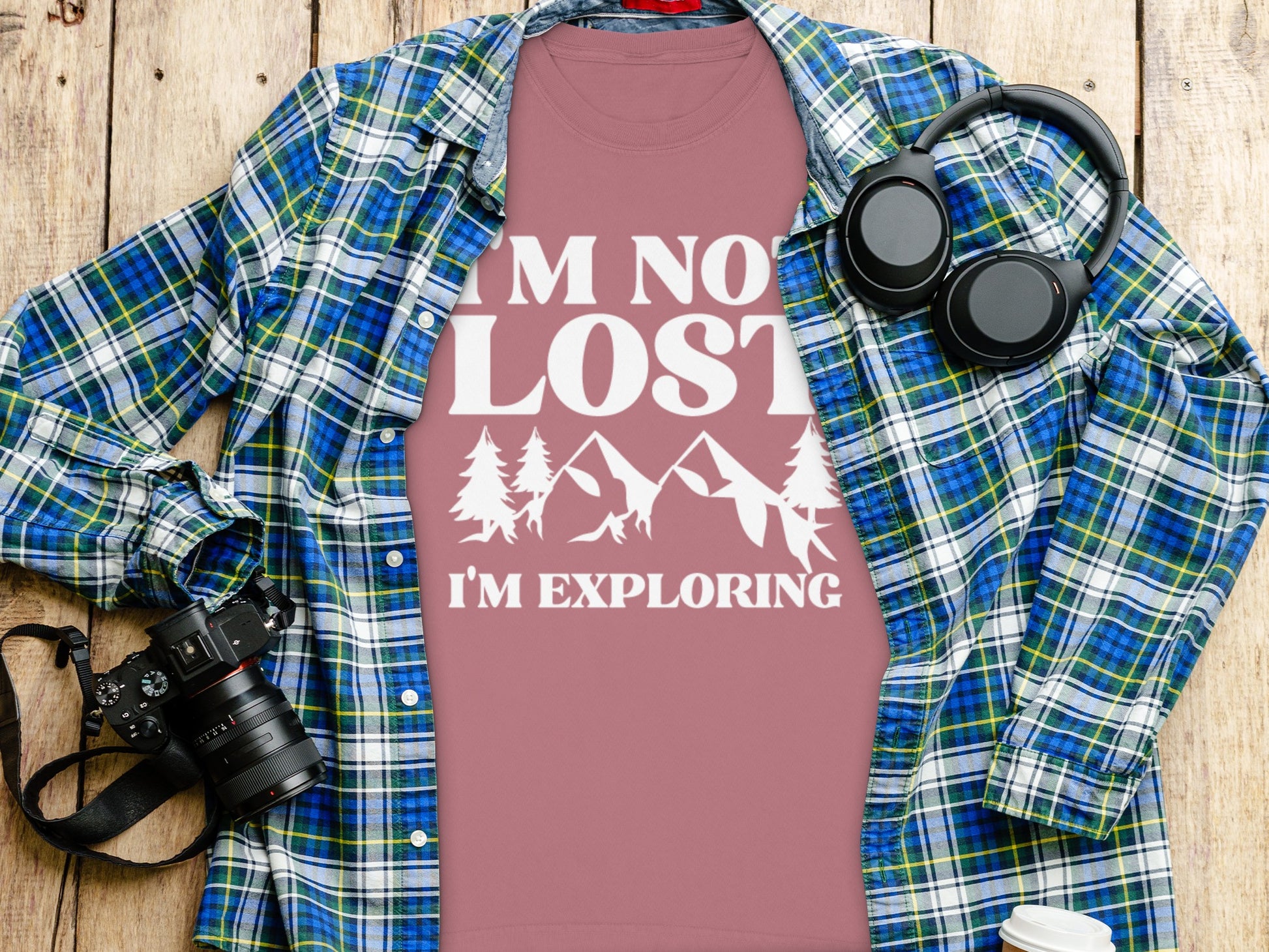 I'm Not Lost I'm Exploring Adventure Shirt